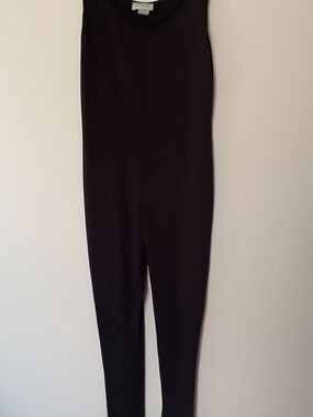 New Sleeveless Black Slim-Fit Jumpsuit